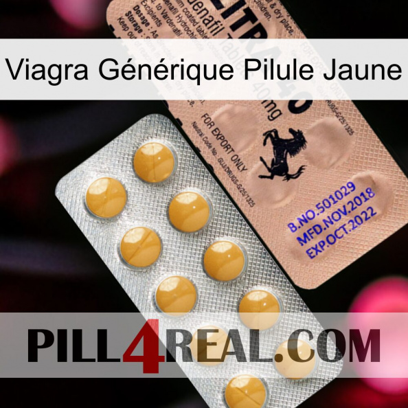 Viagra Générique Pilule Jaune 41